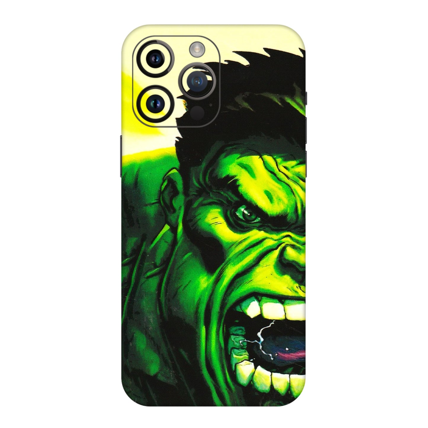 Apple iPhone Skins (All Models) - Hulk - 3D Embossed Finish (L-180) iPhone 14 Pro Max
