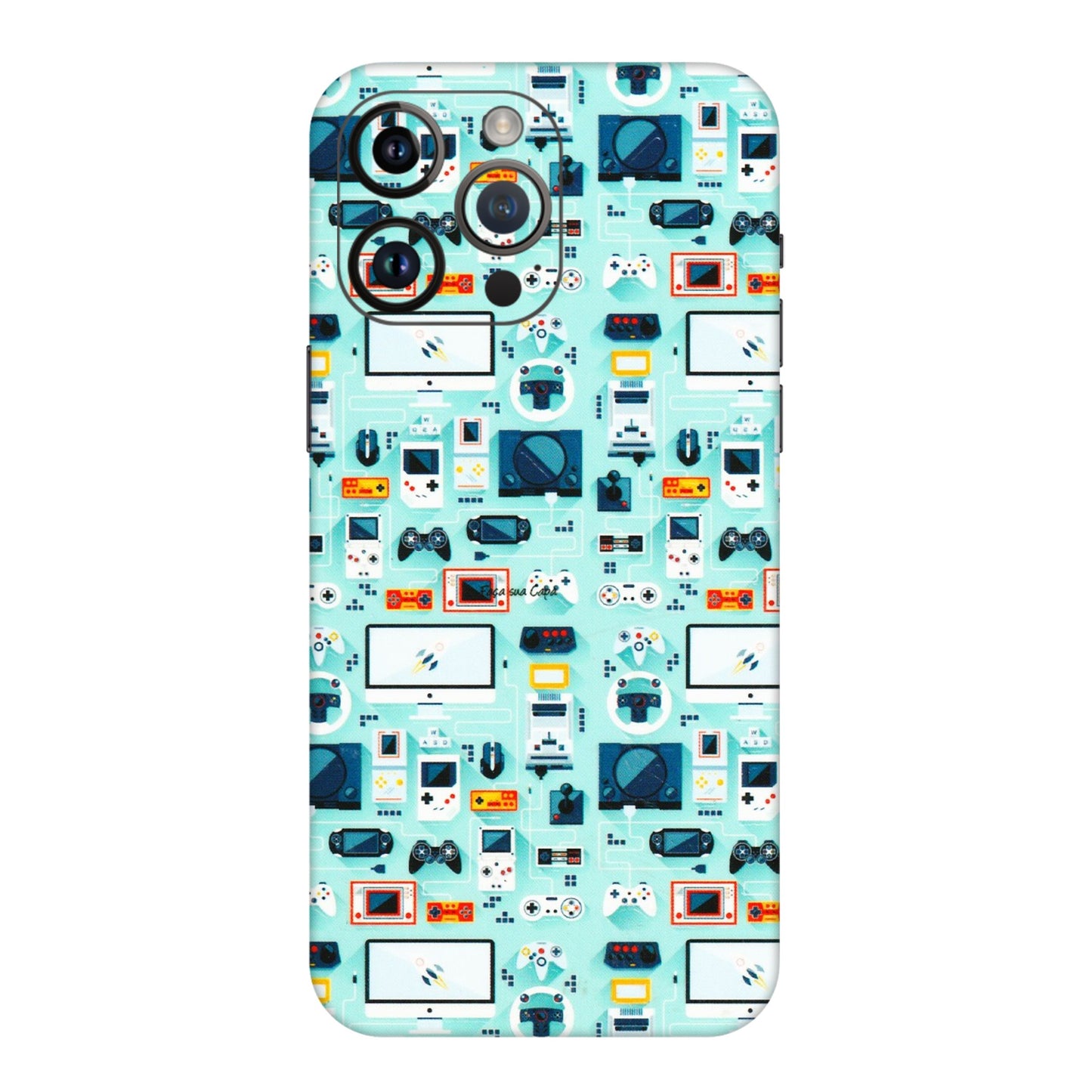 Apple iPhone Skins (All Models) - Gadgets Doodle - 3D Embossed Finish (L-184) iPhone 14 Pro Max