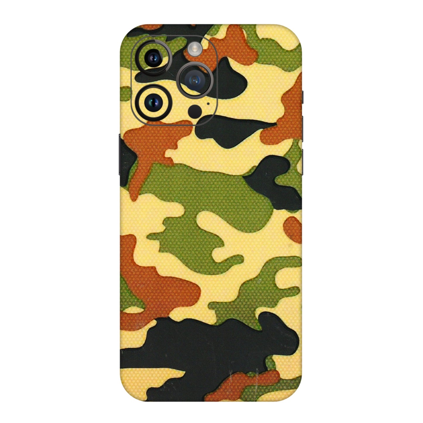 Apple iPhone Skins (All Models) - Indian Military - 3D Embossed Finish (L-234) iPhone 14 Pro Max