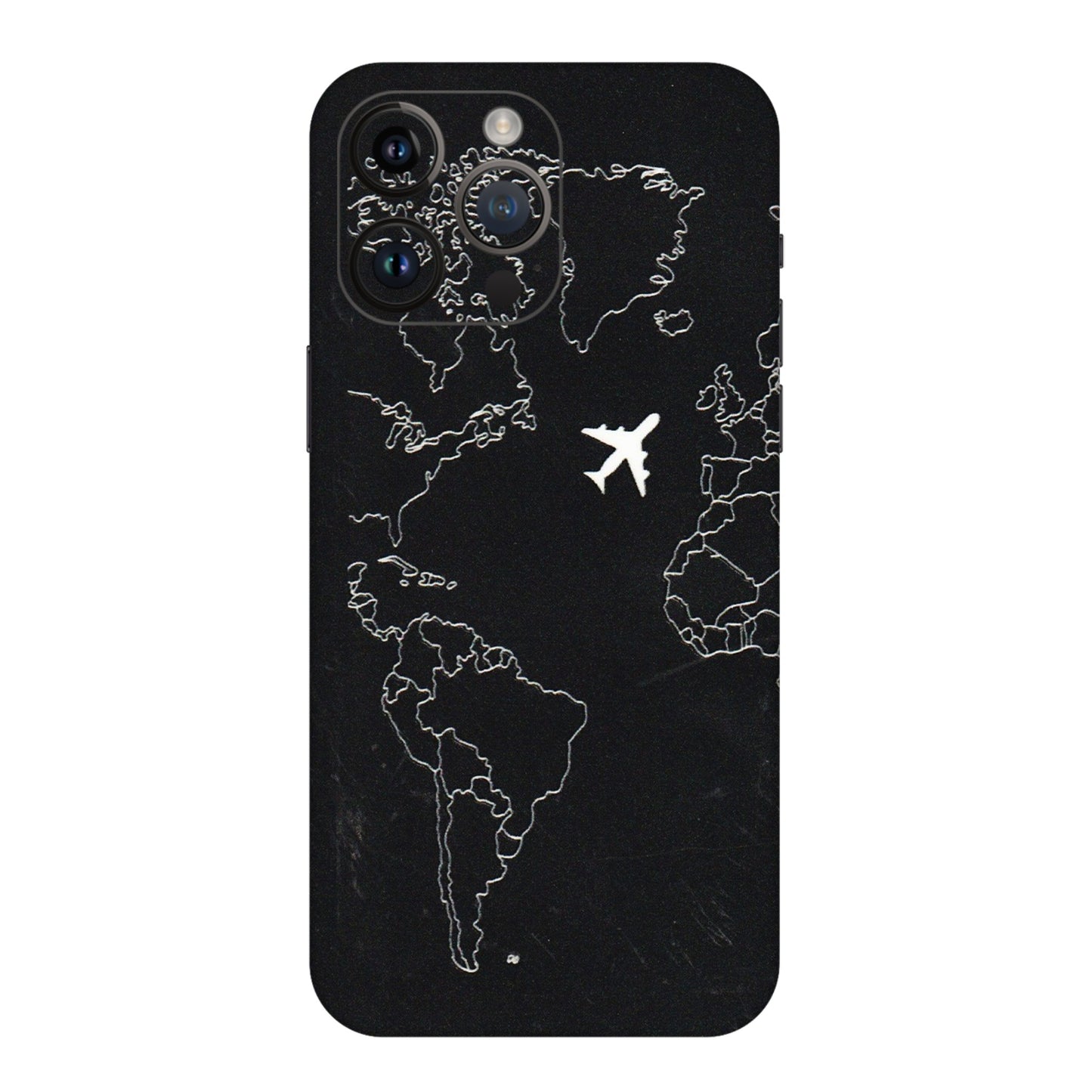 Apple iPhone Skins (All Models) - Never Ending Travel - 3D Embossed Finish (L-79) iPhone 14 Pro Max