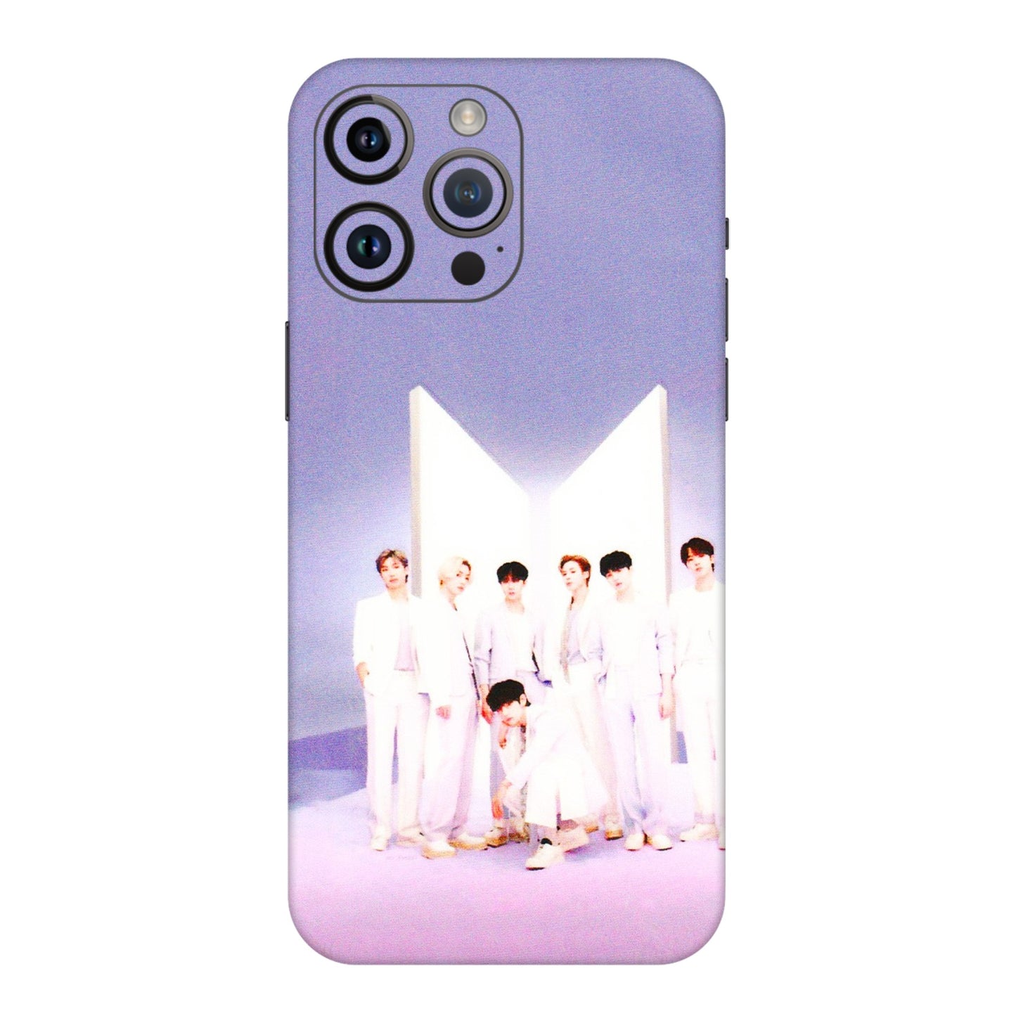 Apple iPhone Skins (All Models) - BTS - 3D Embossed Finish (L-94) iPhone 14 Pro Max