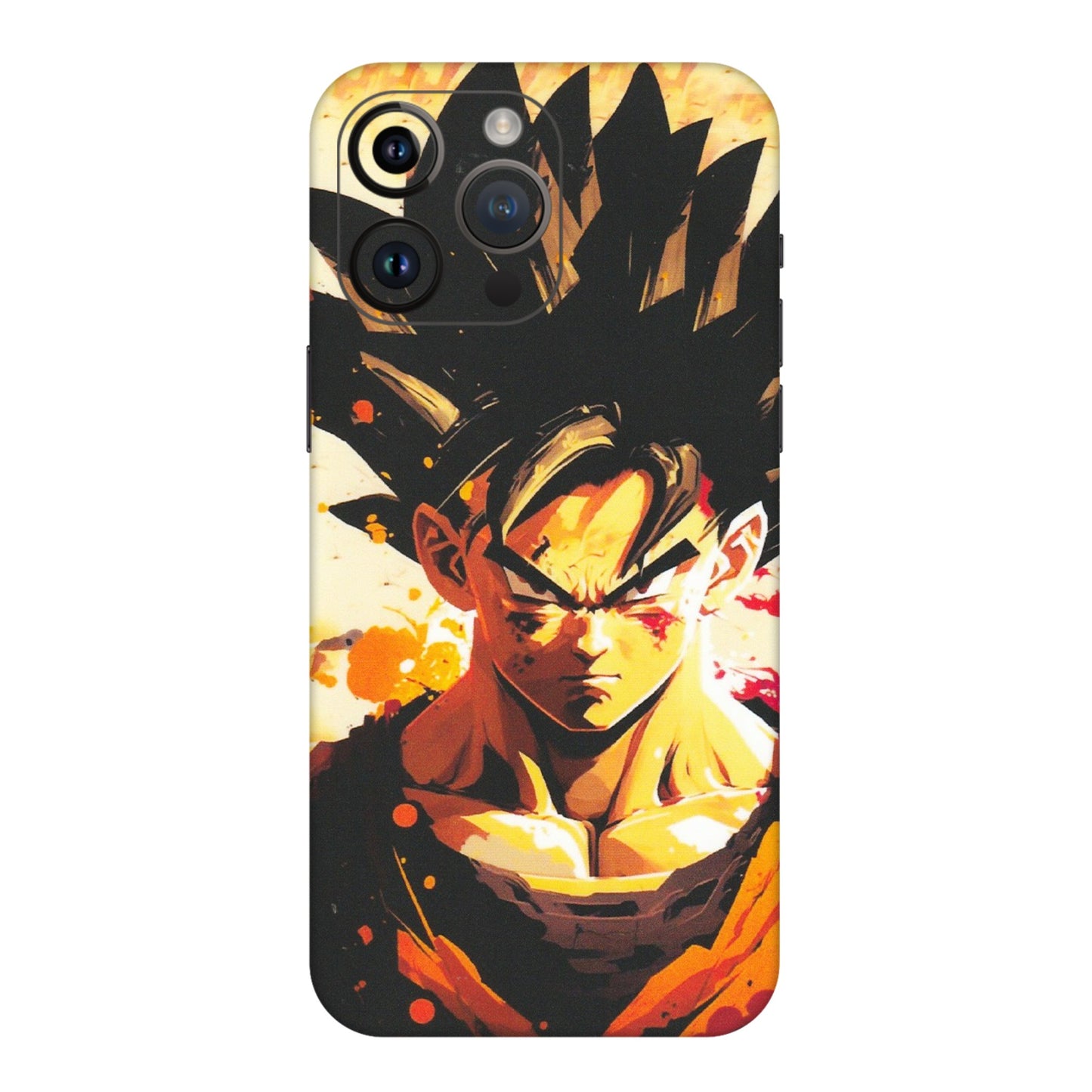 Apple iPhone Skins (All Models) - Angry Goku - Matte Finish (M-12) iPhone 14 Pro Max