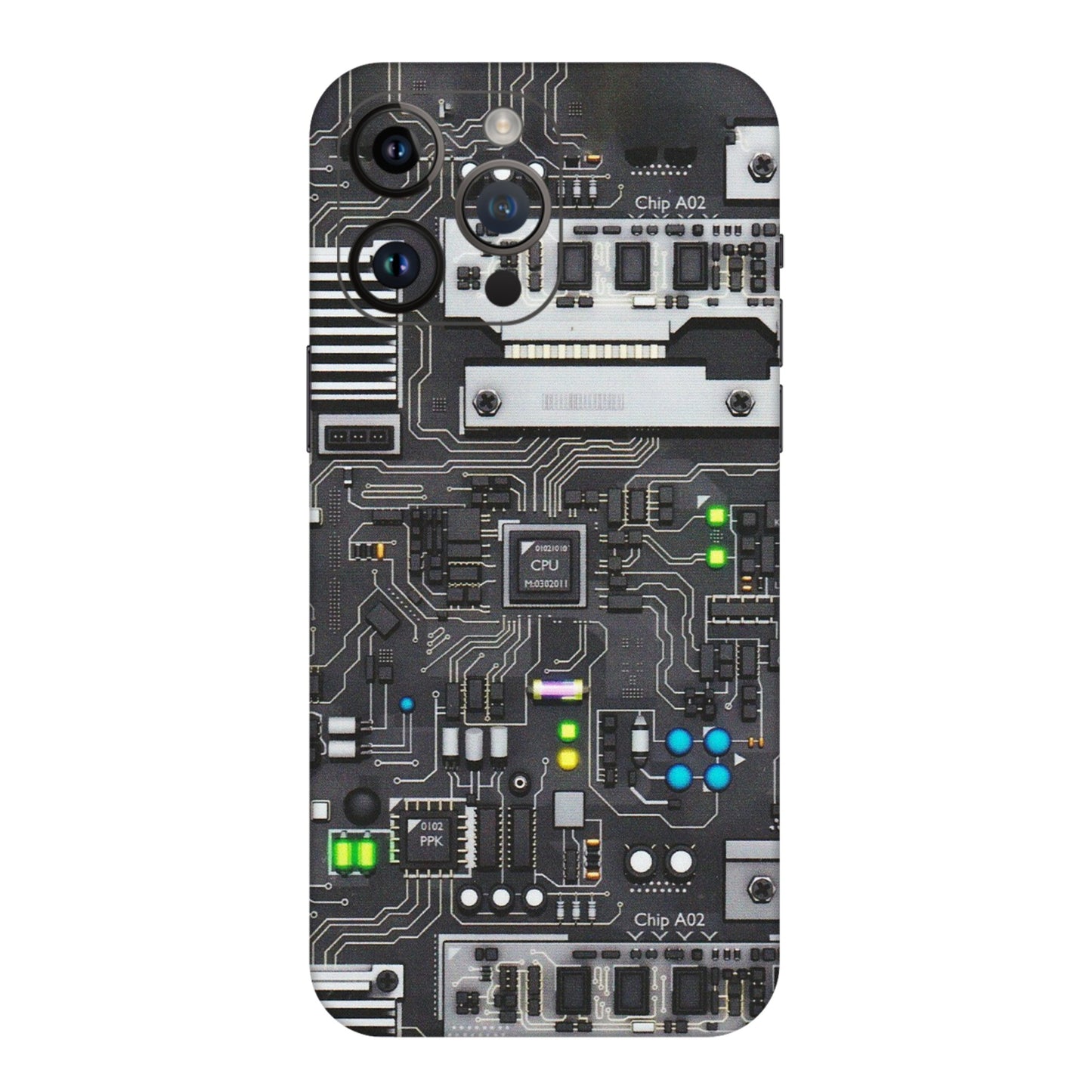 Apple iPhone Skins (All Models) - Motherboard Internals - Matte Finish (M-135) iPhone 14 Pro Max