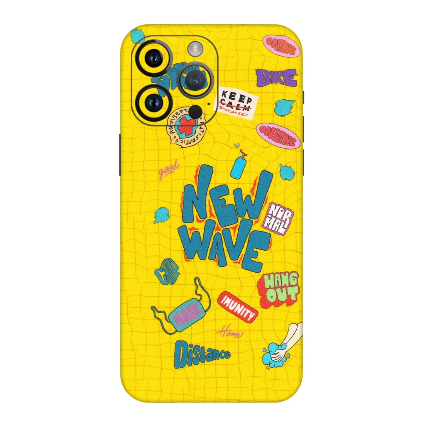 Apple iPhone Skins (All Models) - New Wave Life - Matte Finish (M-17) iPhone 14 Pro Max