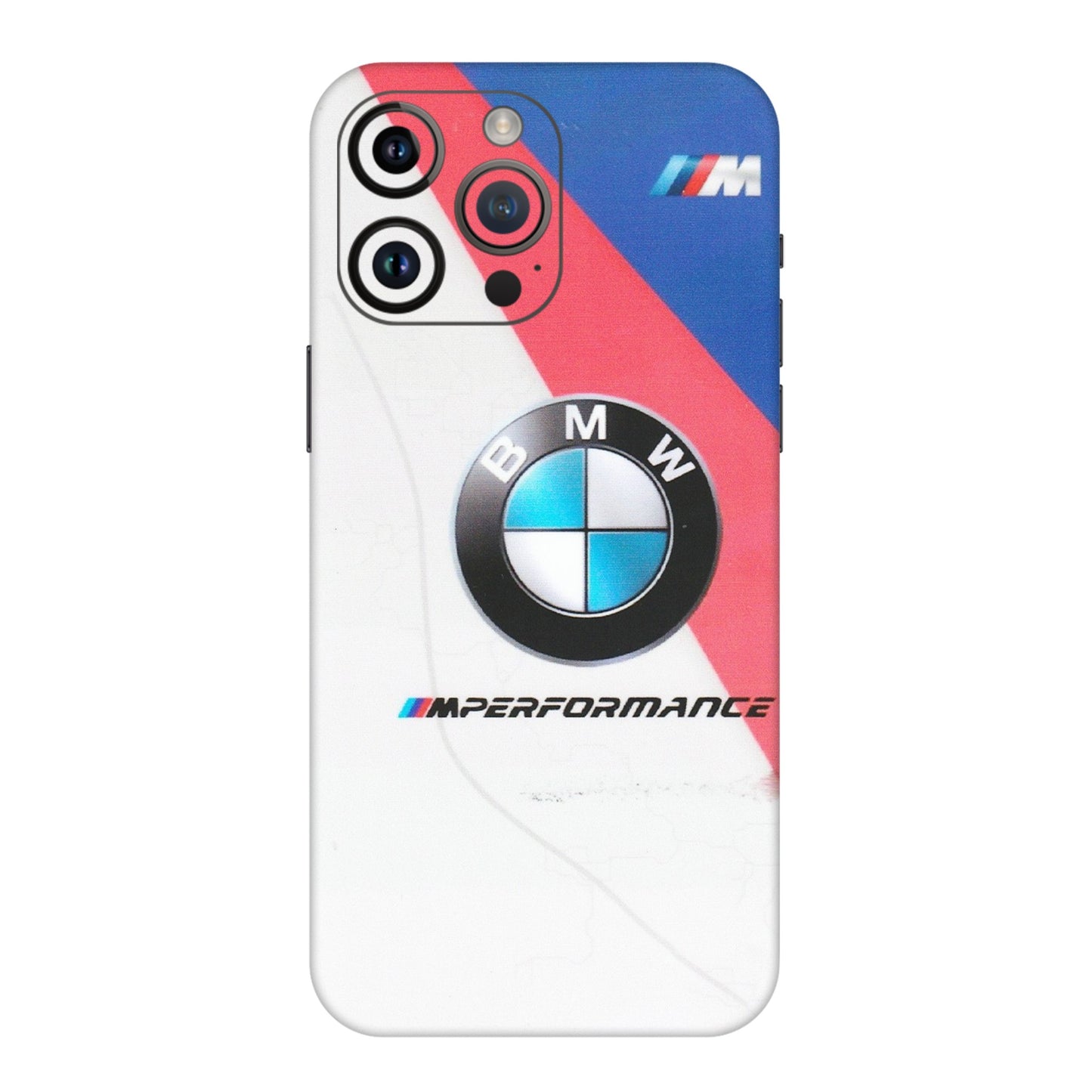 Apple iPhone Skins (All Models) - BMW Logo Performance - Matte Finish (M-27) iPhone 14 Pro Max