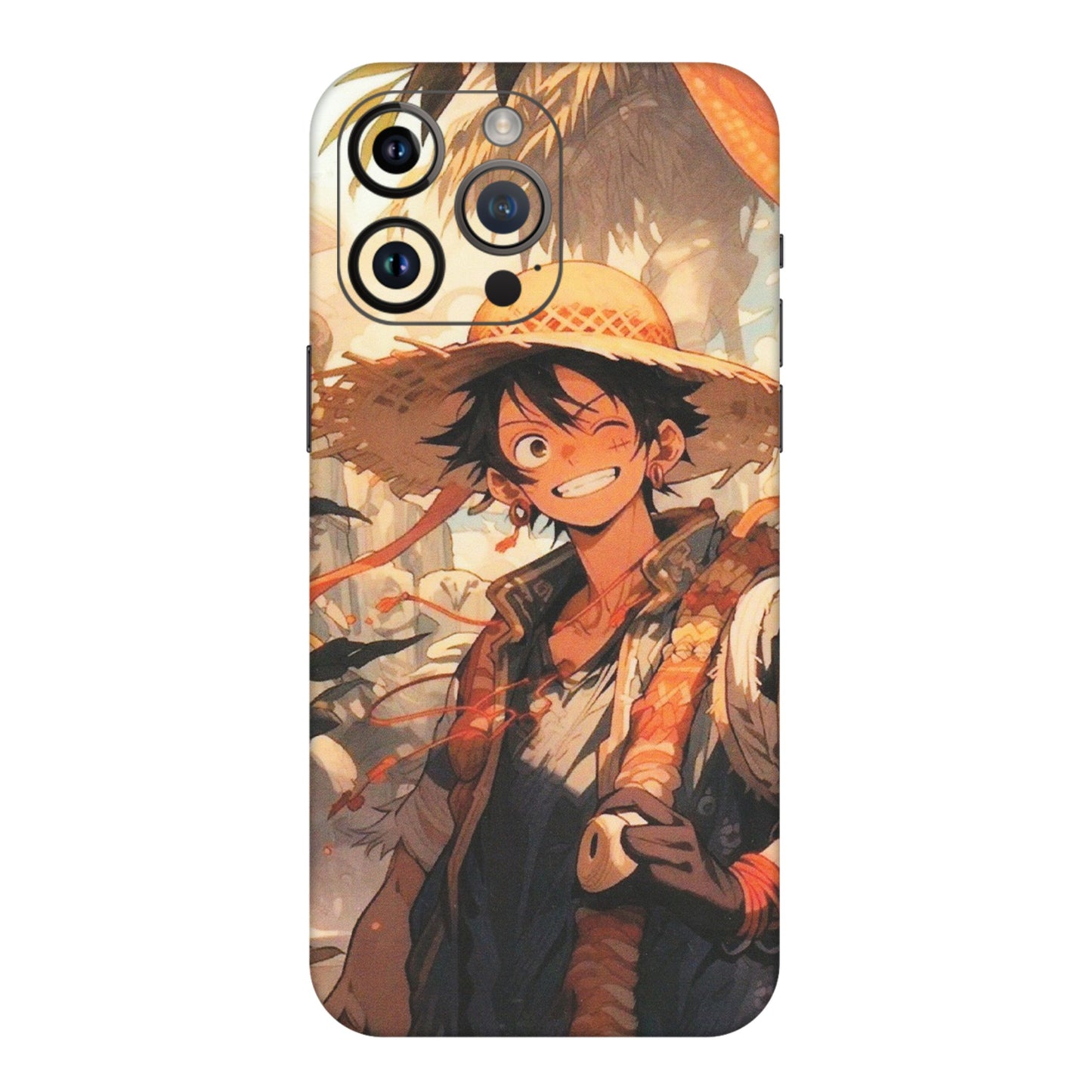 Apple iPhone Skins (All Models) - Anime Character Smile - Matte Finish (M-33) iPhone 14 Pro Max