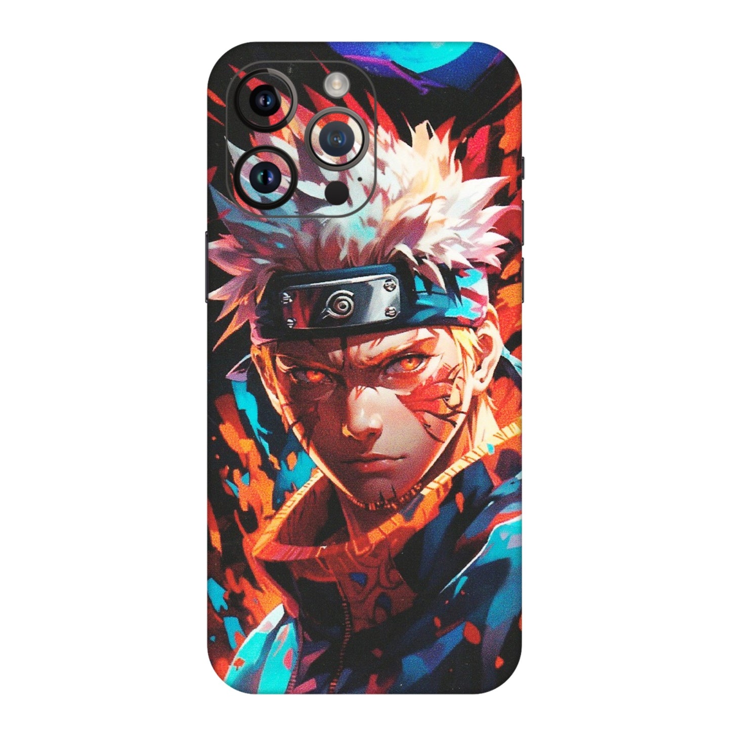 Apple iPhone Skins (All Models) - Anime Ferocious Character - Matte Finish (M-44) iPhone 14 Pro Max