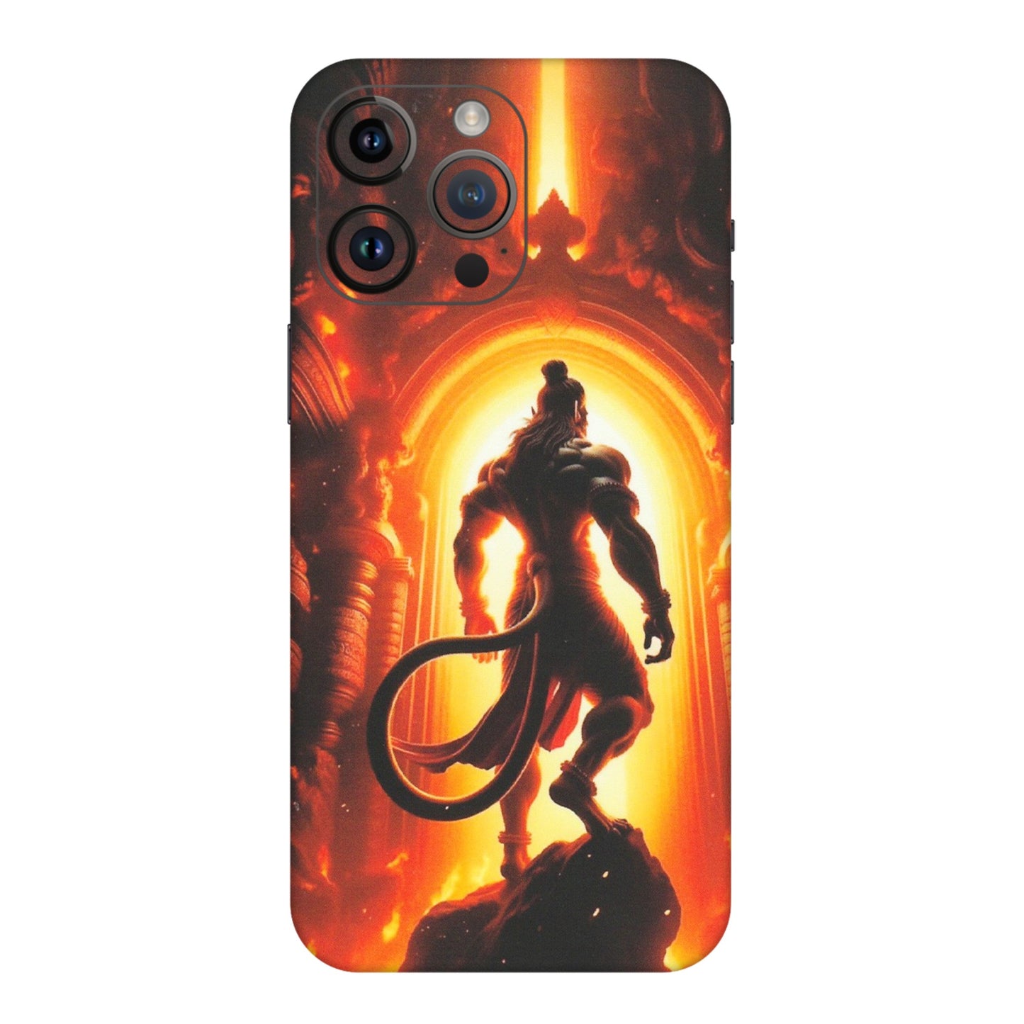 Apple iPhone Skins (All Models) - HanumanJi - Matte Finish (M-06) iPhone 14 Pro Max