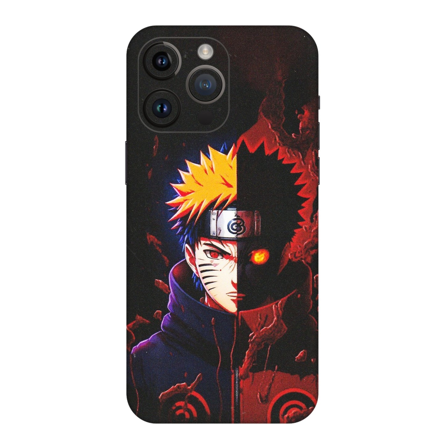 Apple iPhone Skins (All Models) - Naruto X Evil - Matte Finish (M-70) iPhone 14 Pro Max