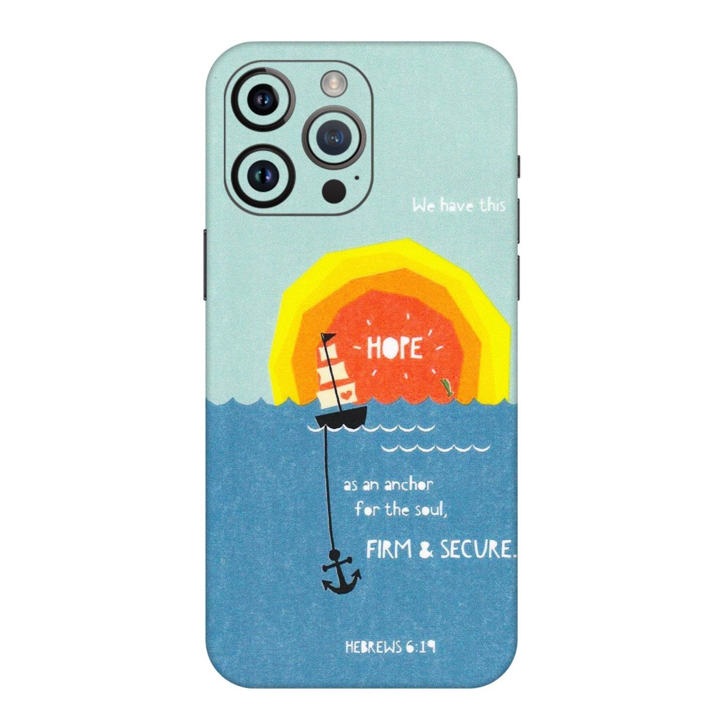 Apple iPhone Skins (All Models) - A Beautiful Sunset of Hope - Matte Finish (M-75) iPhone 14 Pro Max