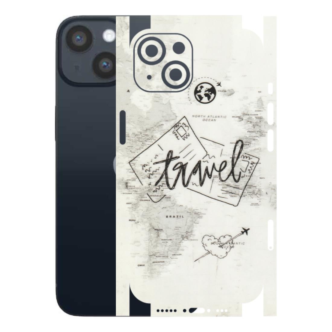 Apple iPhone Skins (All Models) - Travel Ticket - Transparent Finish (T-06) iPhone 14