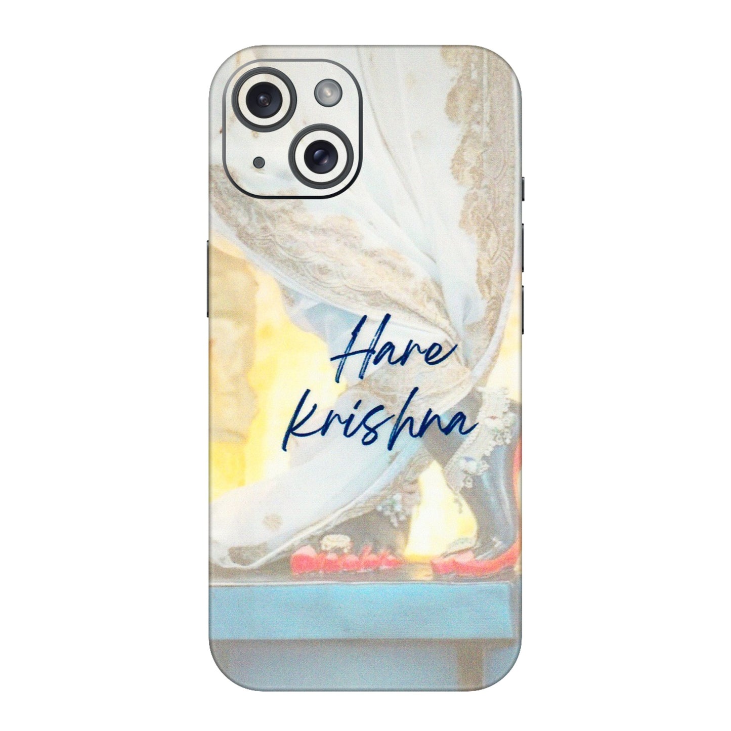 Apple iPhone Skins (All Models) - Hare Krishna - 3D Embossed Finish (L-03) iPhone 15