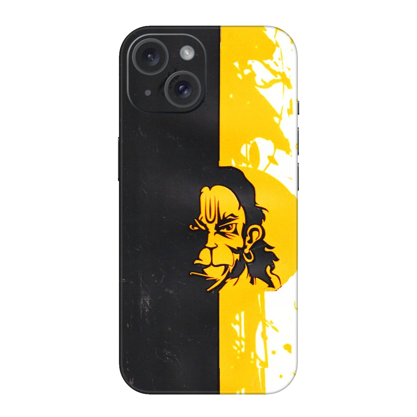 Apple iPhone Skins (All Models) - Bajrangbali - 3D Embossed Finish (L-151) iPhone 15