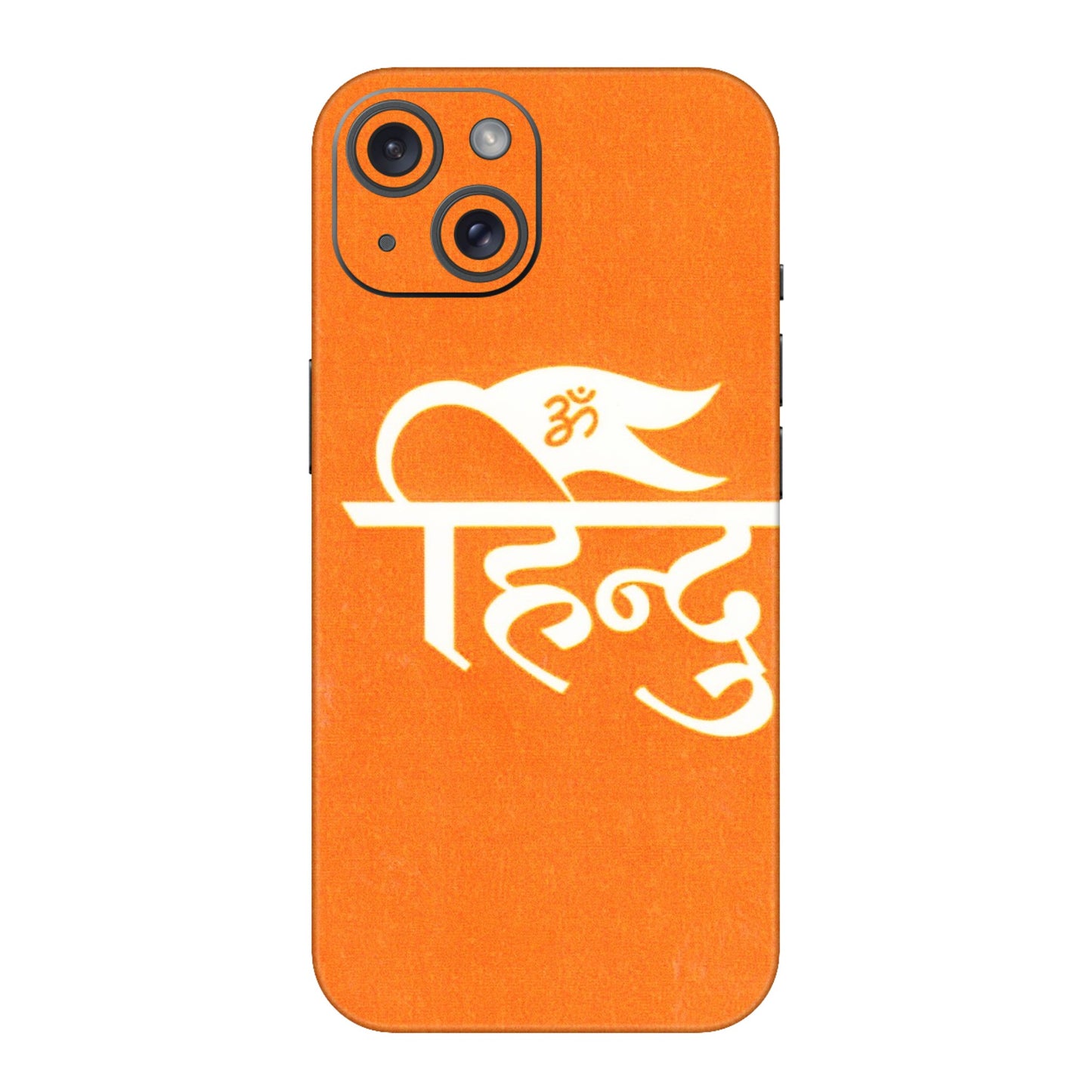 Apple iPhone Skins (All Models) - Hindu Kesari - 3D Embossed Finish (L-154) iPhone 15