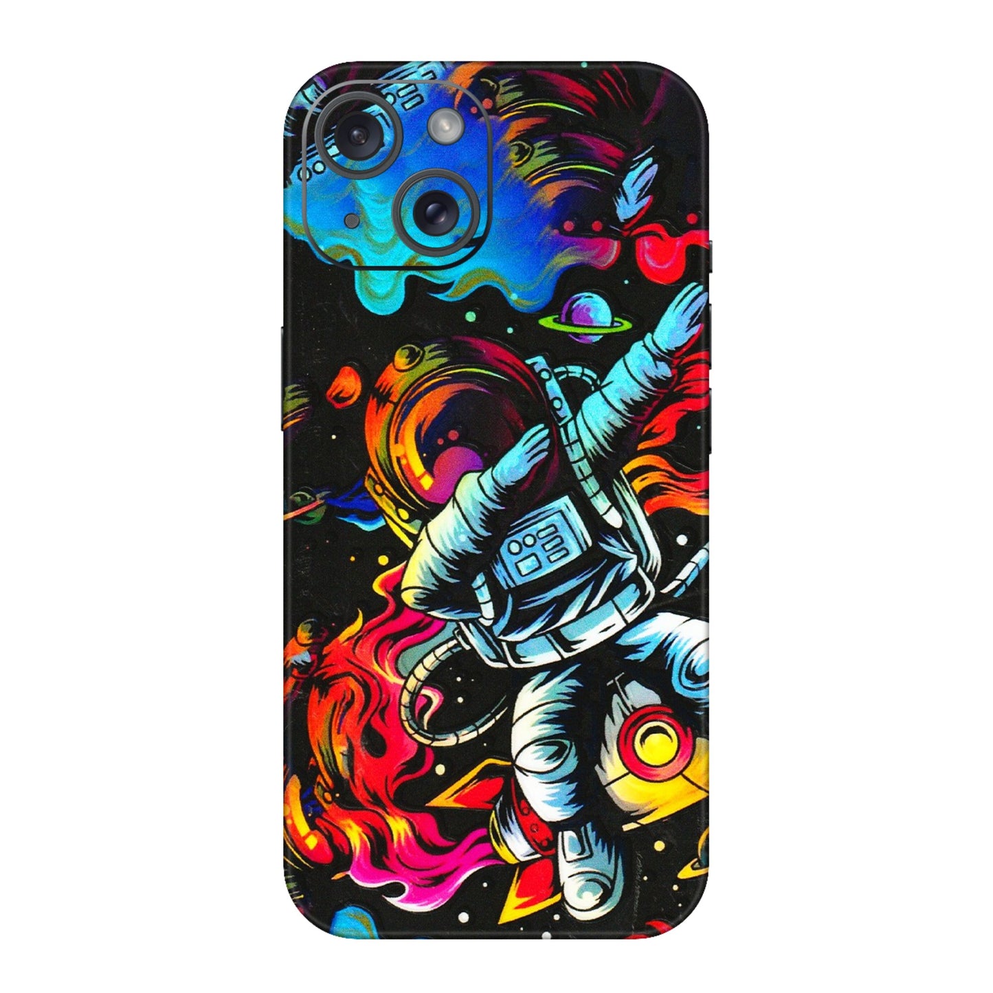 Apple iPhone Skins (All Models) - Astronaut Dope - 3D Embossed Finish (L-191) iPhone 15