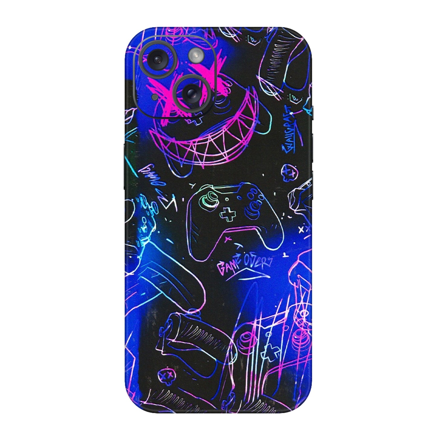 Apple iPhone Skins (All Models) - Gamers Paradise - 3D Embossed Finish (L-258) iPhone 15