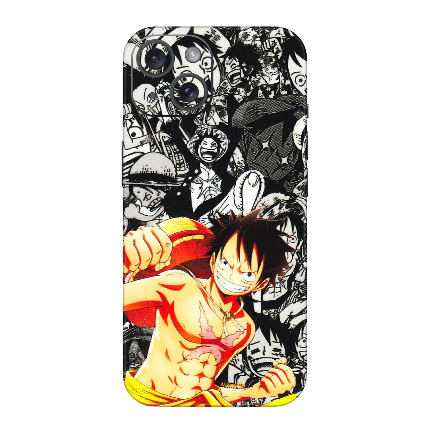 Apple iPhone Skins (All Models) - Anime Comics Games Doodles - 3D Embossed Finish (L-27) iPhone 15