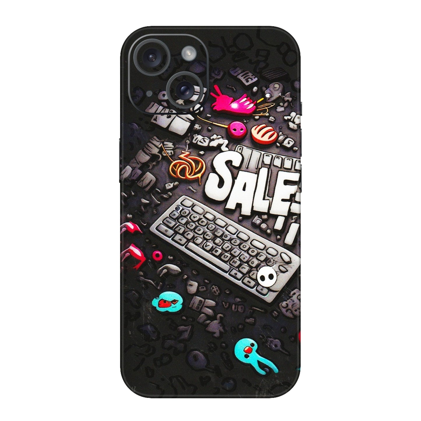 Apple iPhone Skins (All Models) - Gadgets Sale - 3D Embossed Finish (L-50) iPhone 15