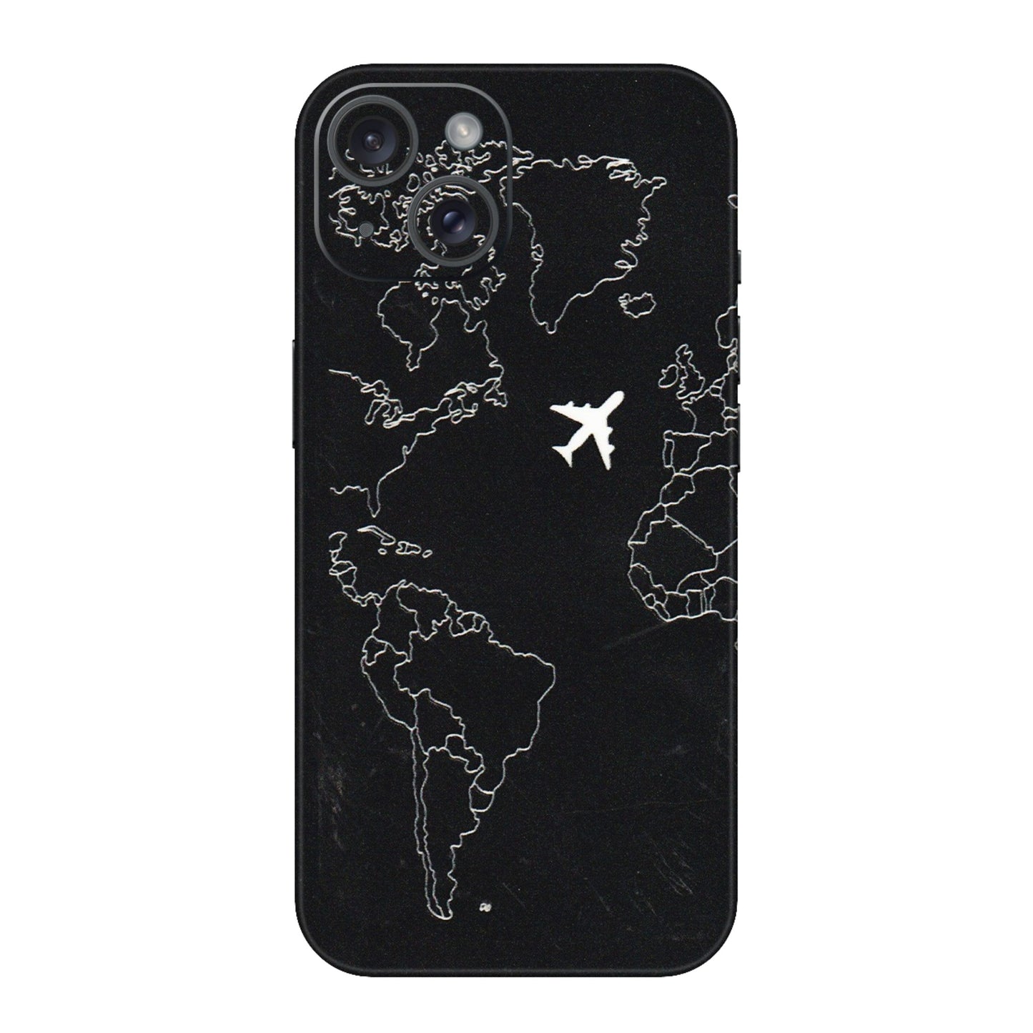 Apple iPhone Skins (All Models) - Never Ending Travel - 3D Embossed Finish (L-79) iPhone 15