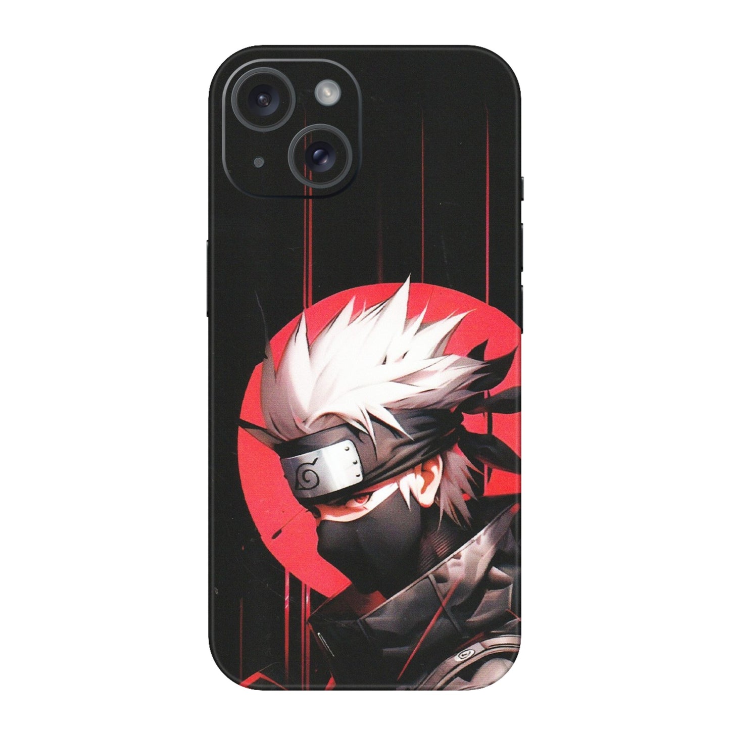 Apple iPhone Skins (All Models) - Naruto Anime Blood - Matte Finish (M-170) iPhone 15
