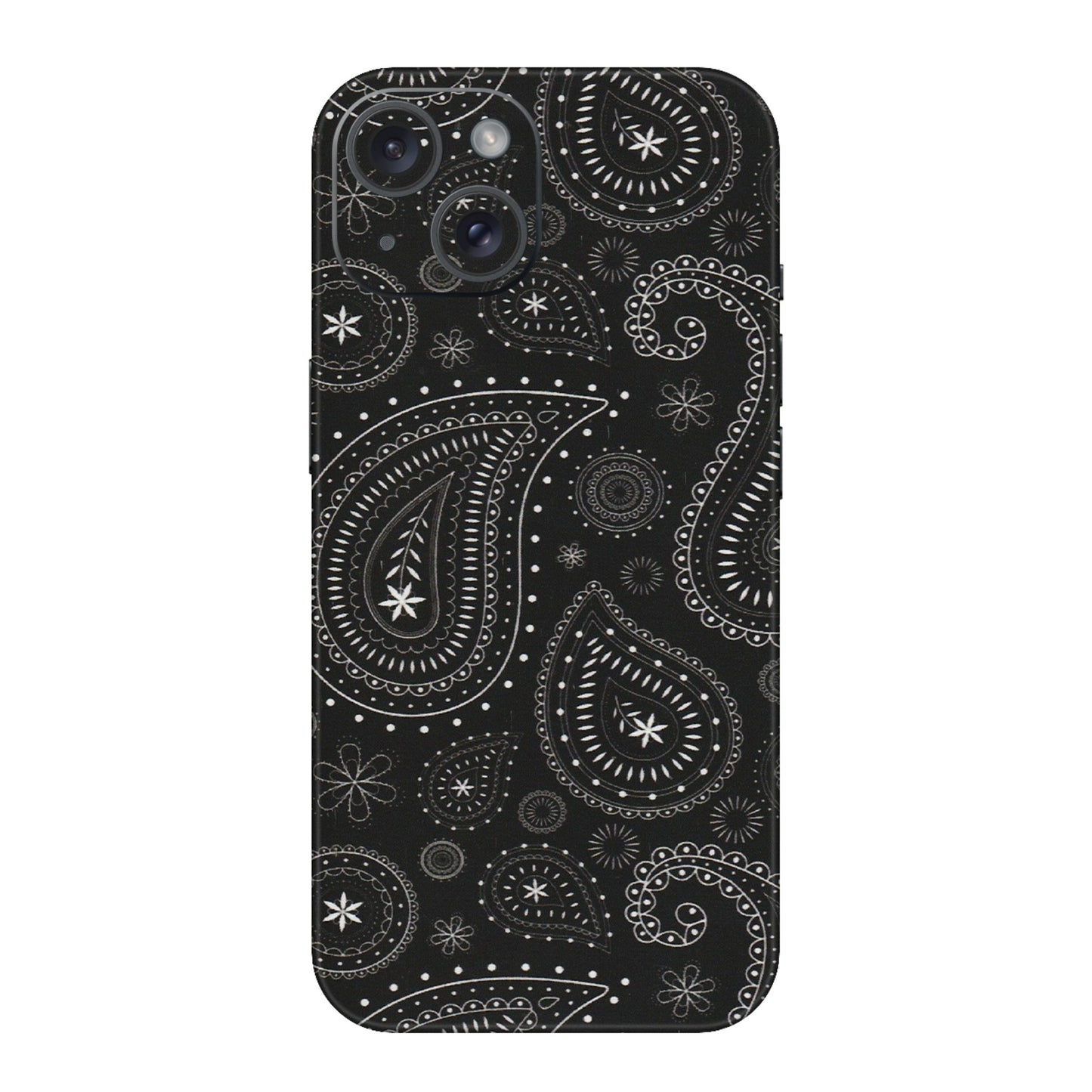 Apple iPhone Skins (All Models) - Black Sober Kerry - Matte Finish (M-37) iPhone 15