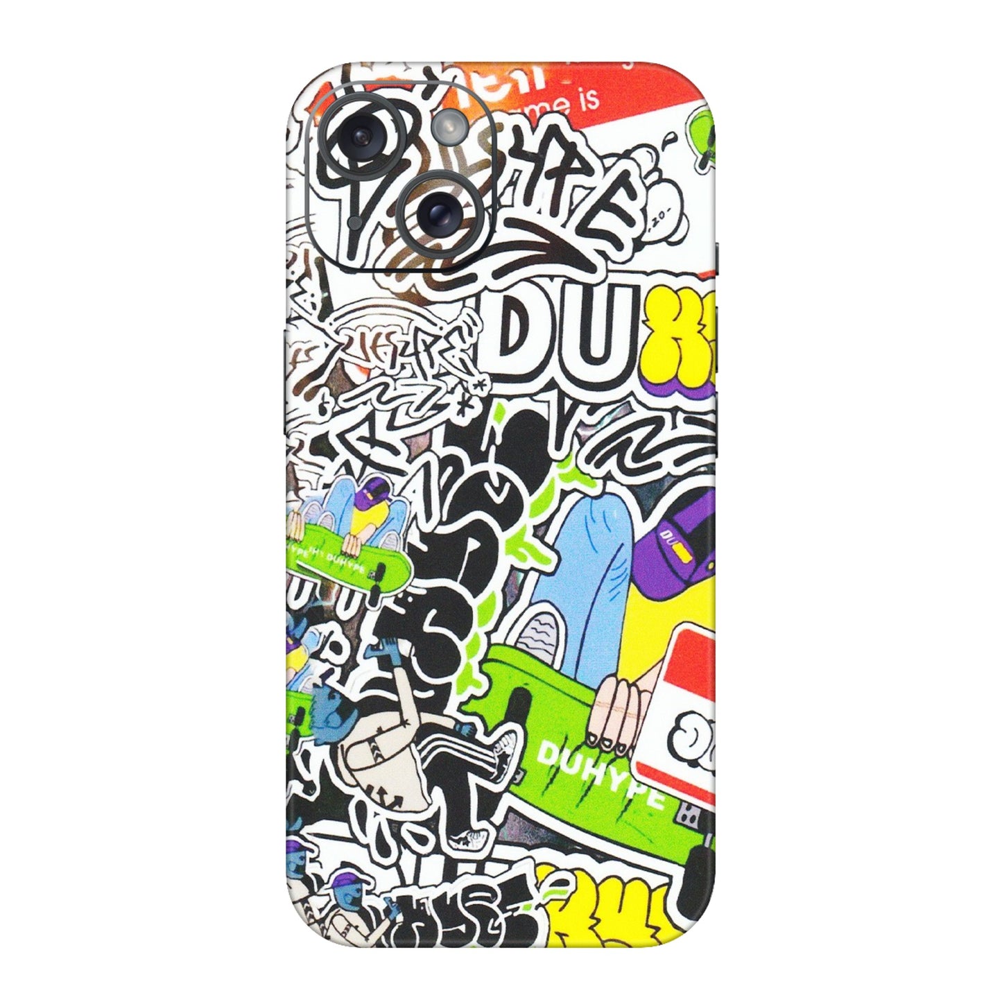 Apple iPhone Skins (All Models) - Dope Graffiti - Matte Finish (M-61) iPhone 15