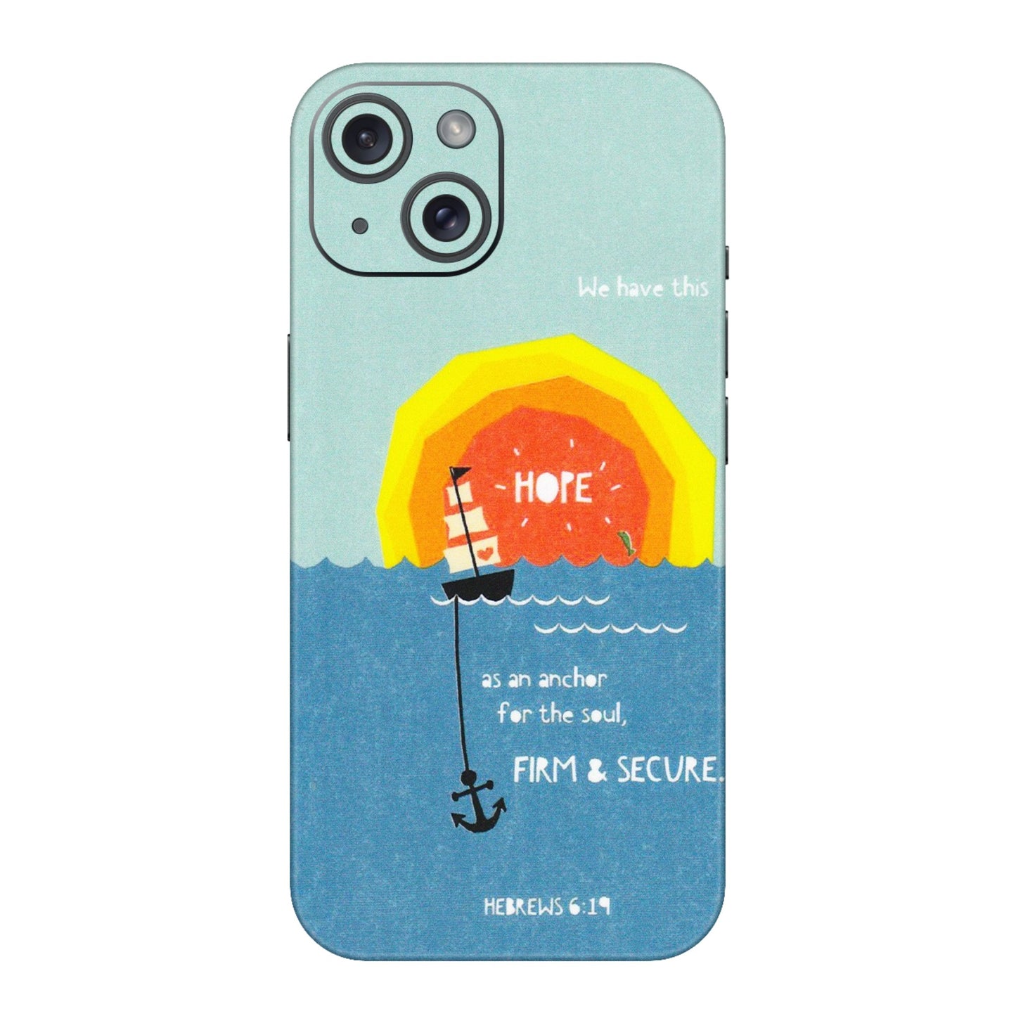 Apple iPhone Skins (All Models) - A Beautiful Sunset of Hope - Matte Finish (M-75) iPhone 15