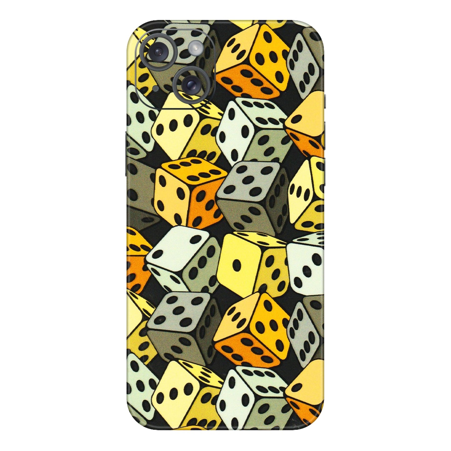 Apple iPhone Skins (All Models) - Dices Of Life - 3D Embossed Finish (L-04) iPhone 15 Plus