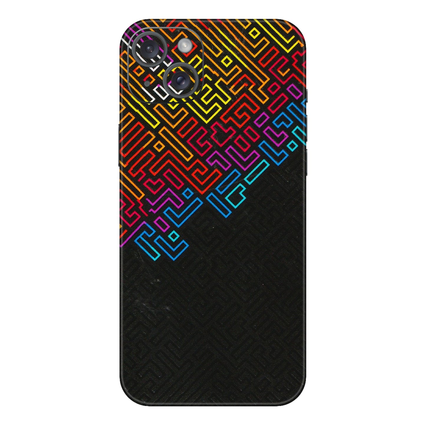 Apple iPhone Skins (All Models) - Dotme Pattern Art - 3D Embossed Finish (L-121) iPhone 15 Plus