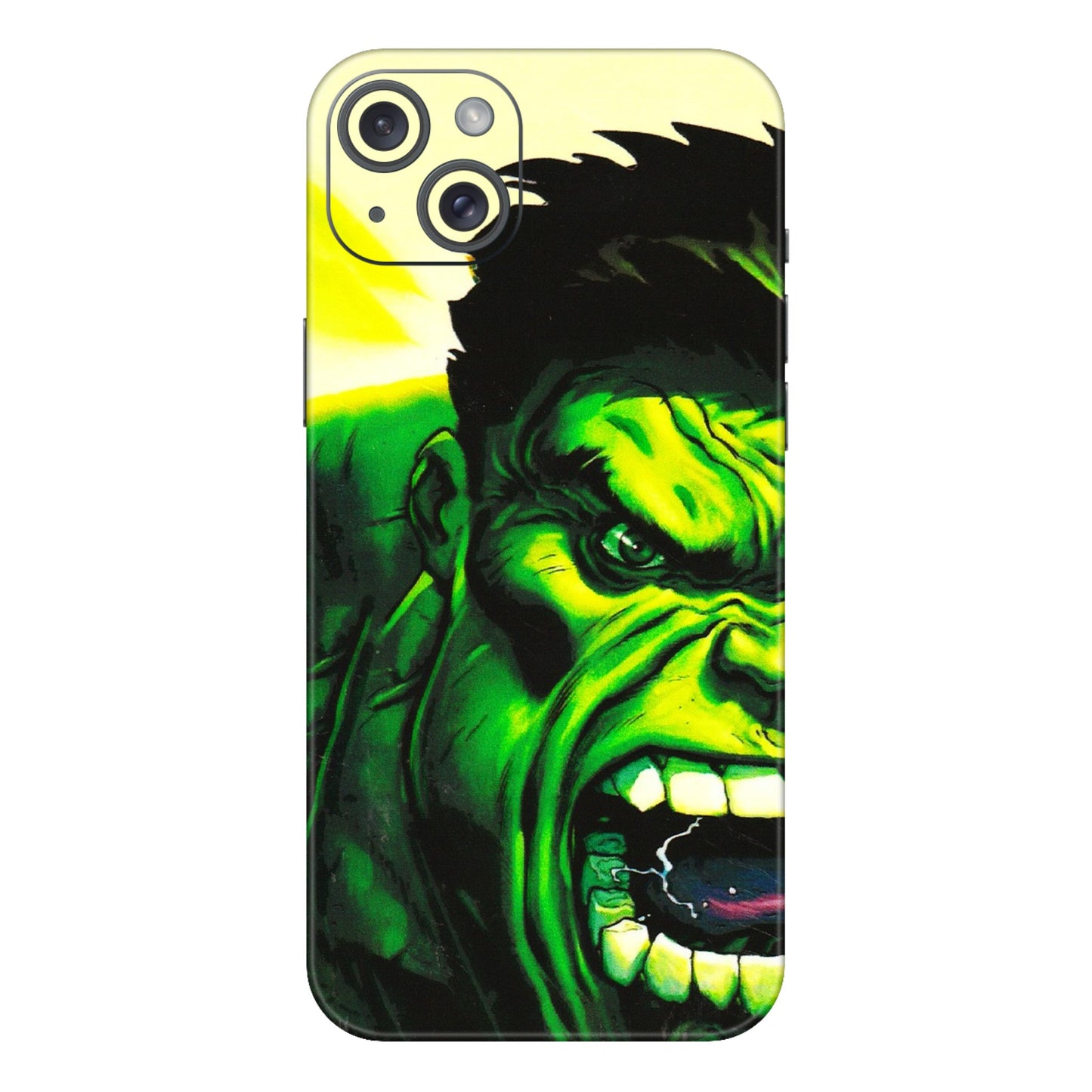 Apple iPhone Skins (All Models) - Hulk - 3D Embossed Finish (L-180) iPhone 15 Plus