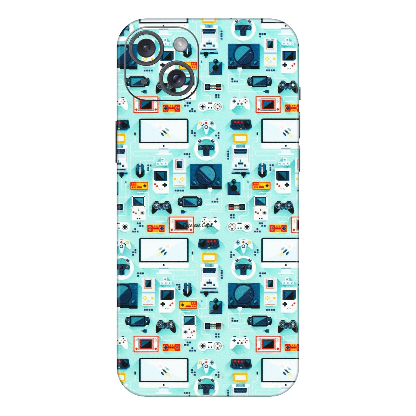 Apple iPhone Skins (All Models) - Gadgets Doodle - 3D Embossed Finish (L-184) iPhone 15 Plus