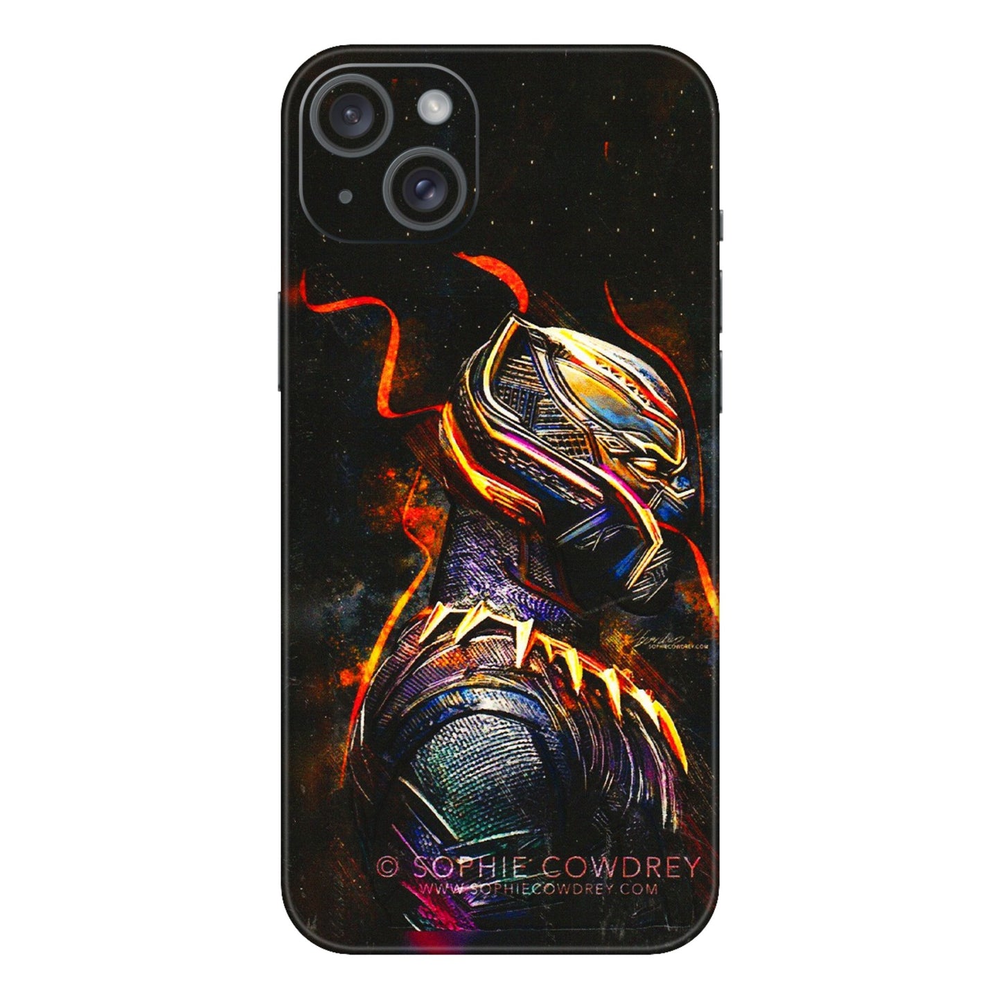 Apple iPhone Skins (All Models) - Black Panther - 3D Embossed Finish (L-190) iPhone 15 Plus