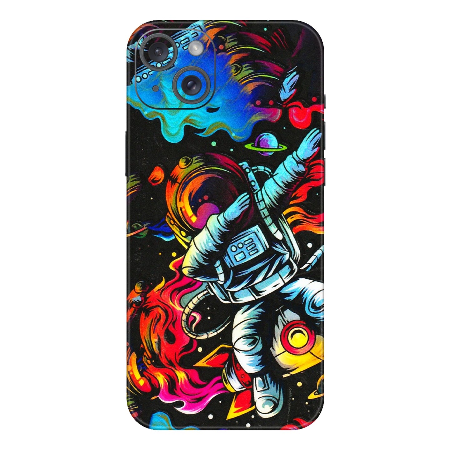 Apple iPhone Skins (All Models) - Astronaut Dope - 3D Embossed Finish (L-191) iPhone 15 Plus