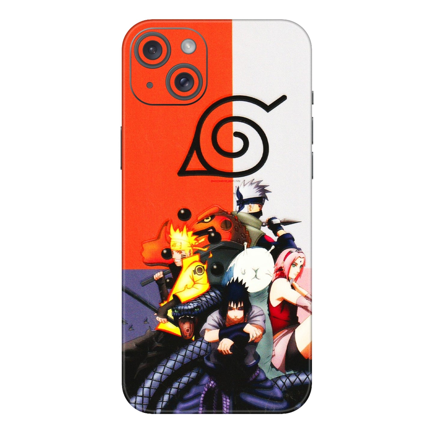 Apple iPhone Skins (All Models) - Naruto Final Fight - 3D Embossed Finish (L-33) iPhone 15 Plus