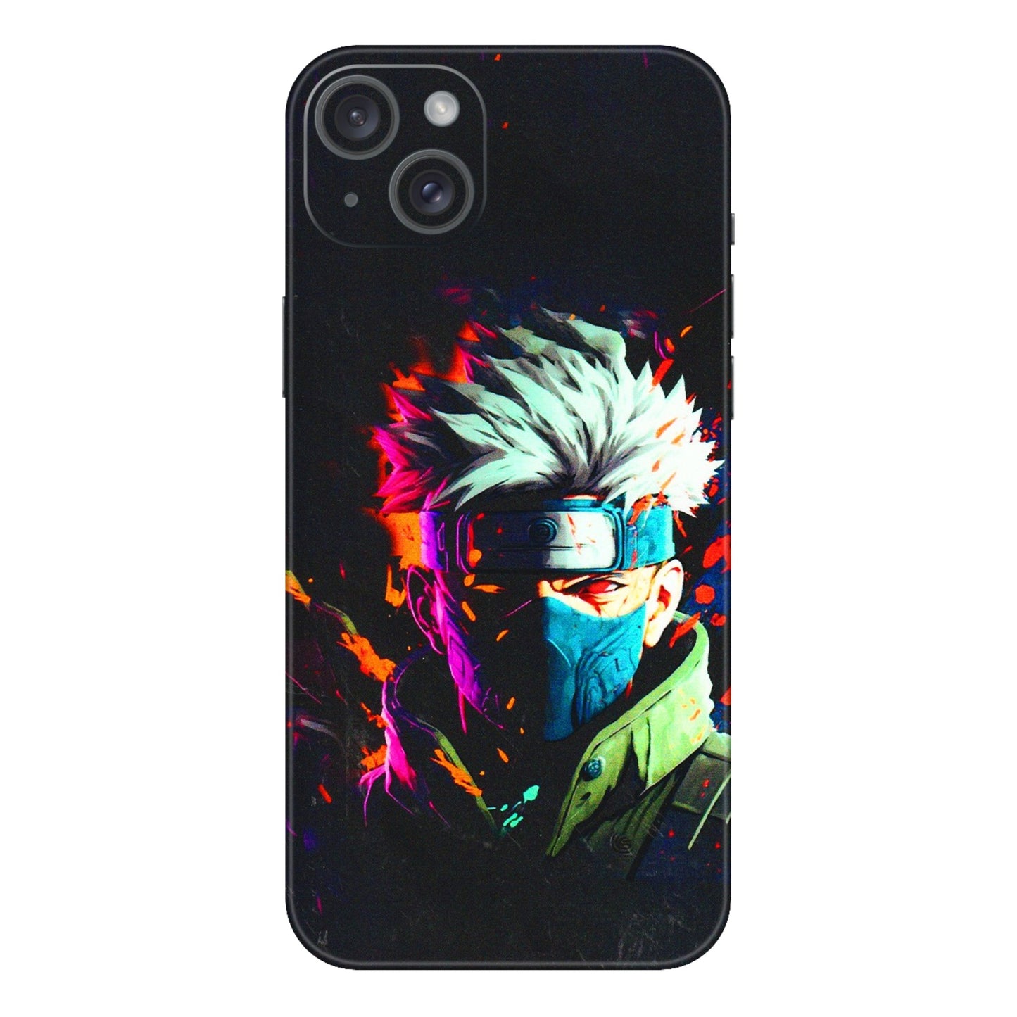 Apple iPhone Skins (All Models) - Anime Cool Character - 3D Embossed Finish (L-59) iPhone 15 Plus