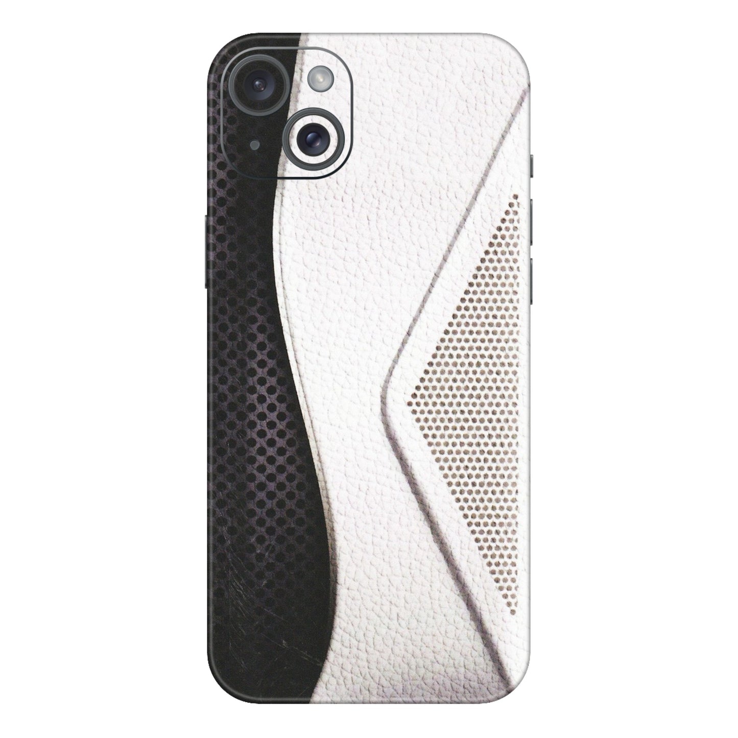 Apple iPhone Skins (All Models) - Black And White Iconic Convoy - Matte Finish (M-149) iPhone 15 Plus