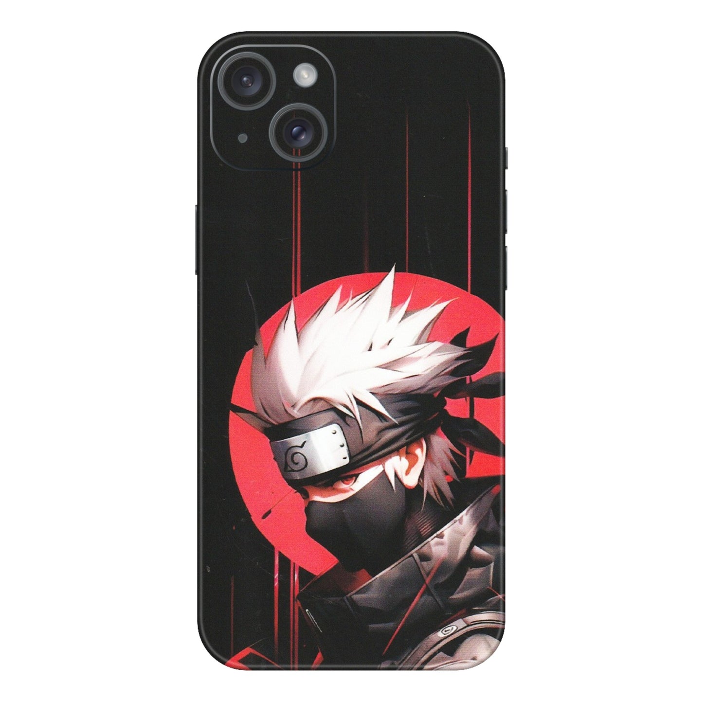 Apple iPhone Skins (All Models) - Naruto Anime Blood - Matte Finish (M-170) iPhone 15 Plus