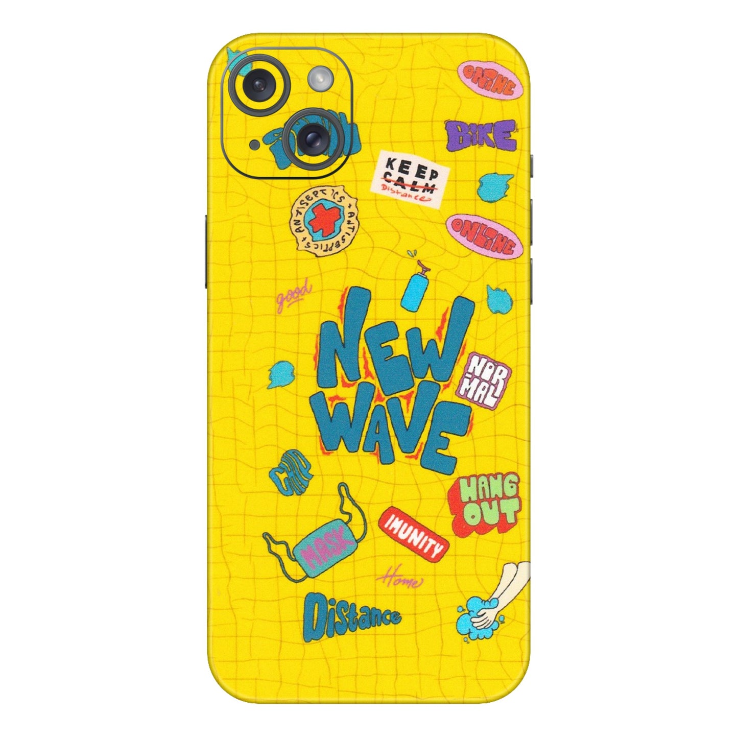 Apple iPhone Skins (All Models) - New Wave Life - Matte Finish (M-17) iPhone 15 Plus
