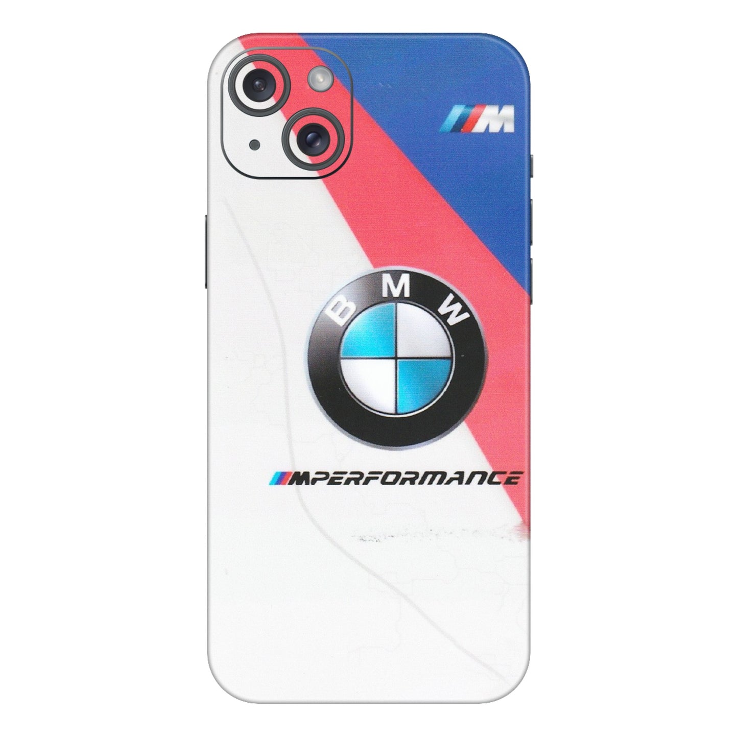 Apple iPhone Skins (All Models) - BMW Logo Performance - Matte Finish (M-27) iPhone 15 Plus