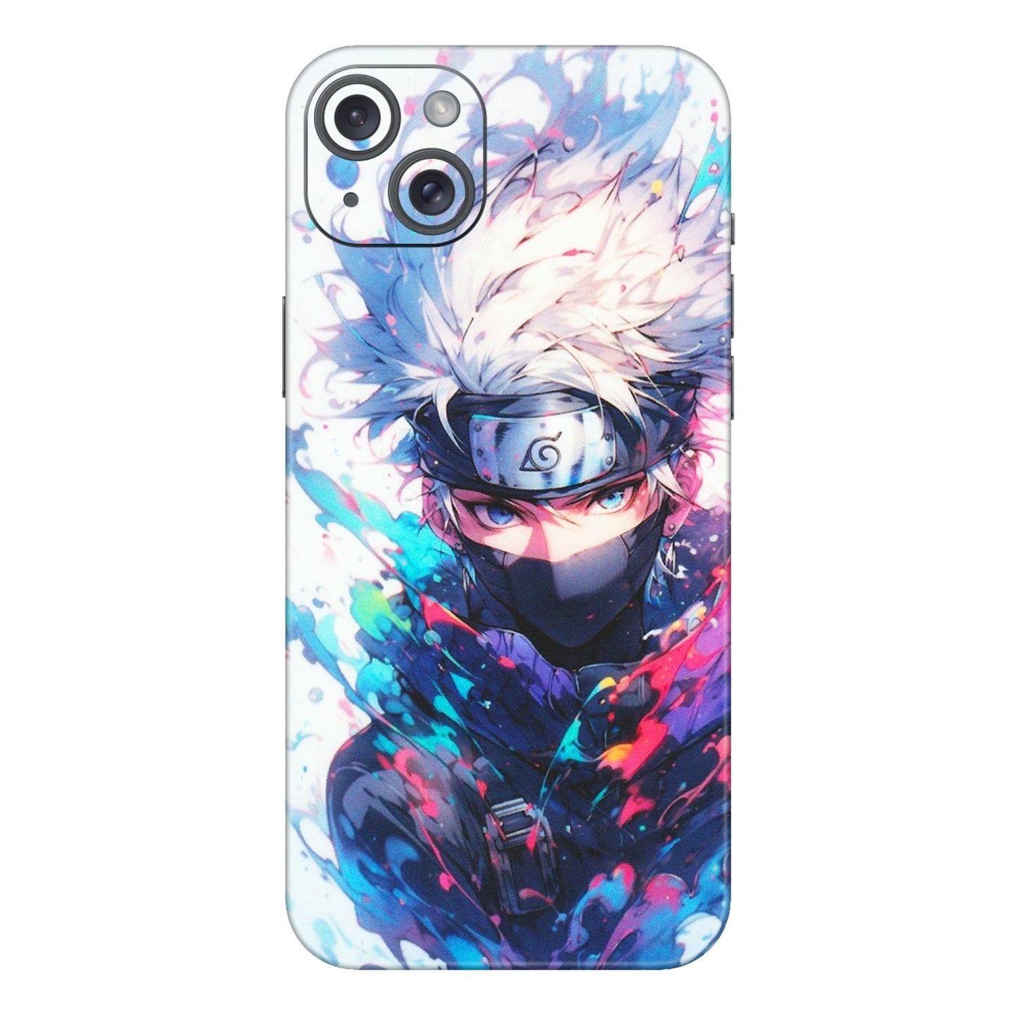 Apple iPhone Skins (All Models) - Naruto Face Mask - Matte Finish (M-03) iPhone 15 Plus