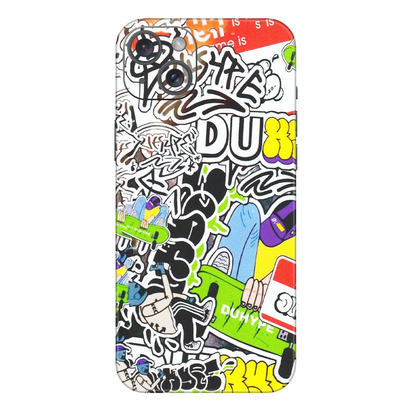 Apple iPhone Skins (All Models) - Dope Graffiti - Matte Finish (M-61) iPhone 15 Plus