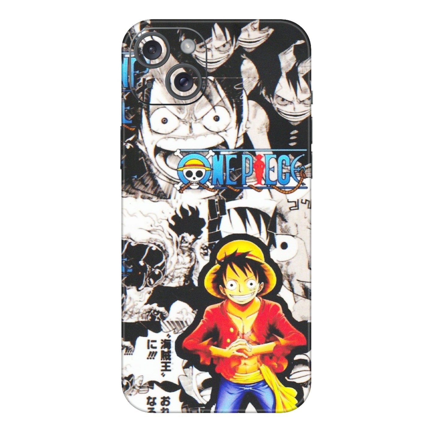 Apple iPhone Skins (All Models) - One Piece B&W - Matte Finish (M-63) iPhone 15 Plus