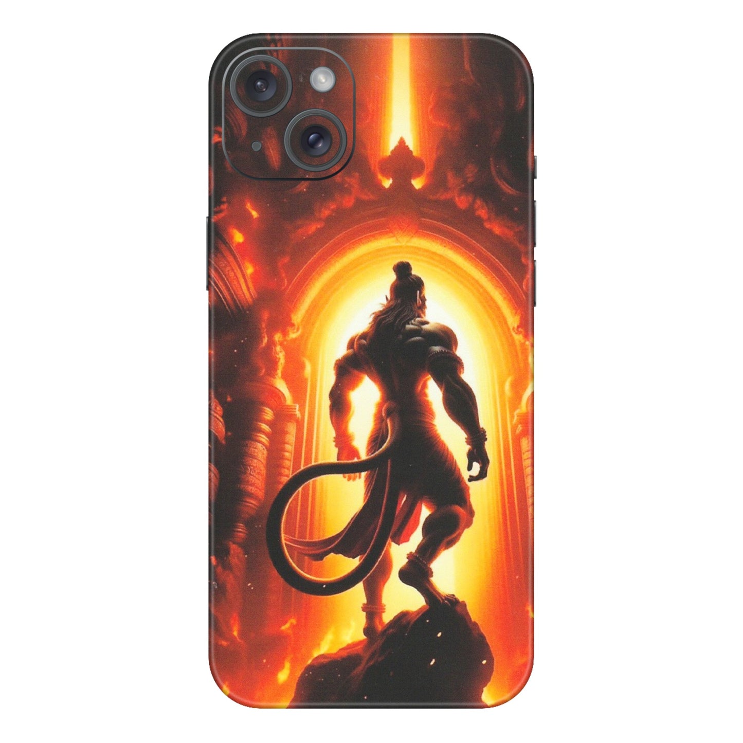 Apple iPhone Skins (All Models) - HanumanJi - Matte Finish (M-06) iPhone 15 Plus