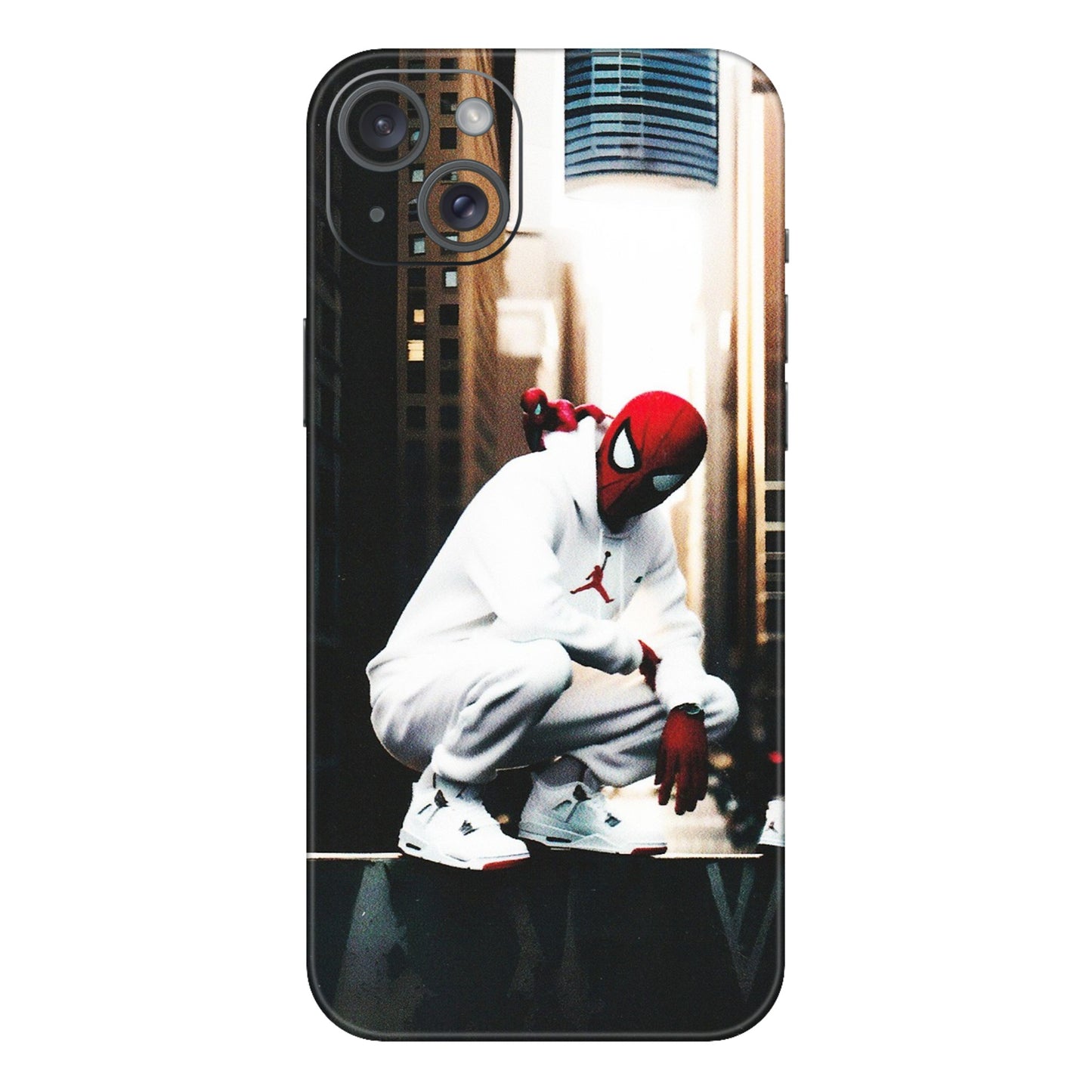 Apple iPhone Skins (All Models) - Sportsman Spider Man - Matte Finish (M-94) iPhone 15 Plus