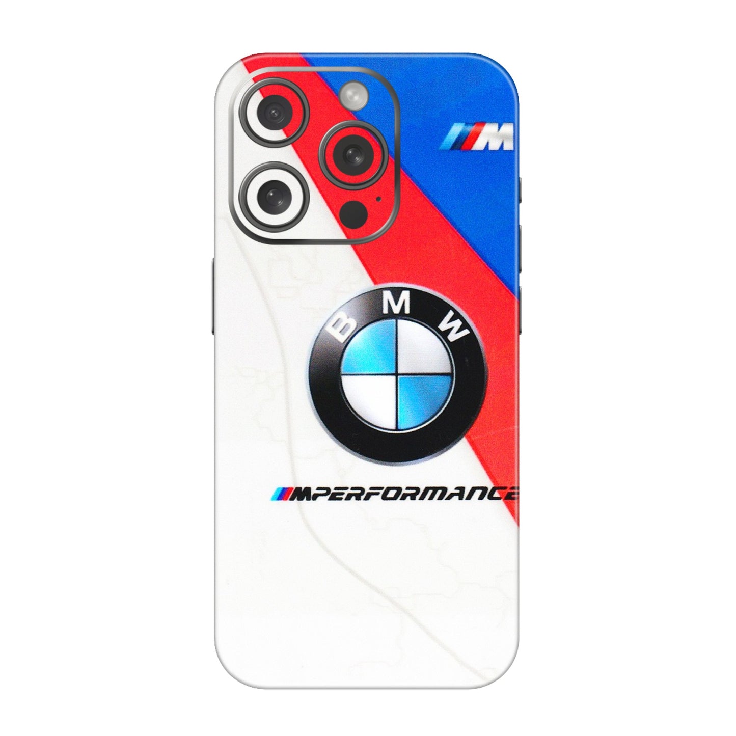Apple iPhone Skins (All Models) - BM Performance Car Lover - 3D Embossed Finish (L-10) iPhone 15 Pro