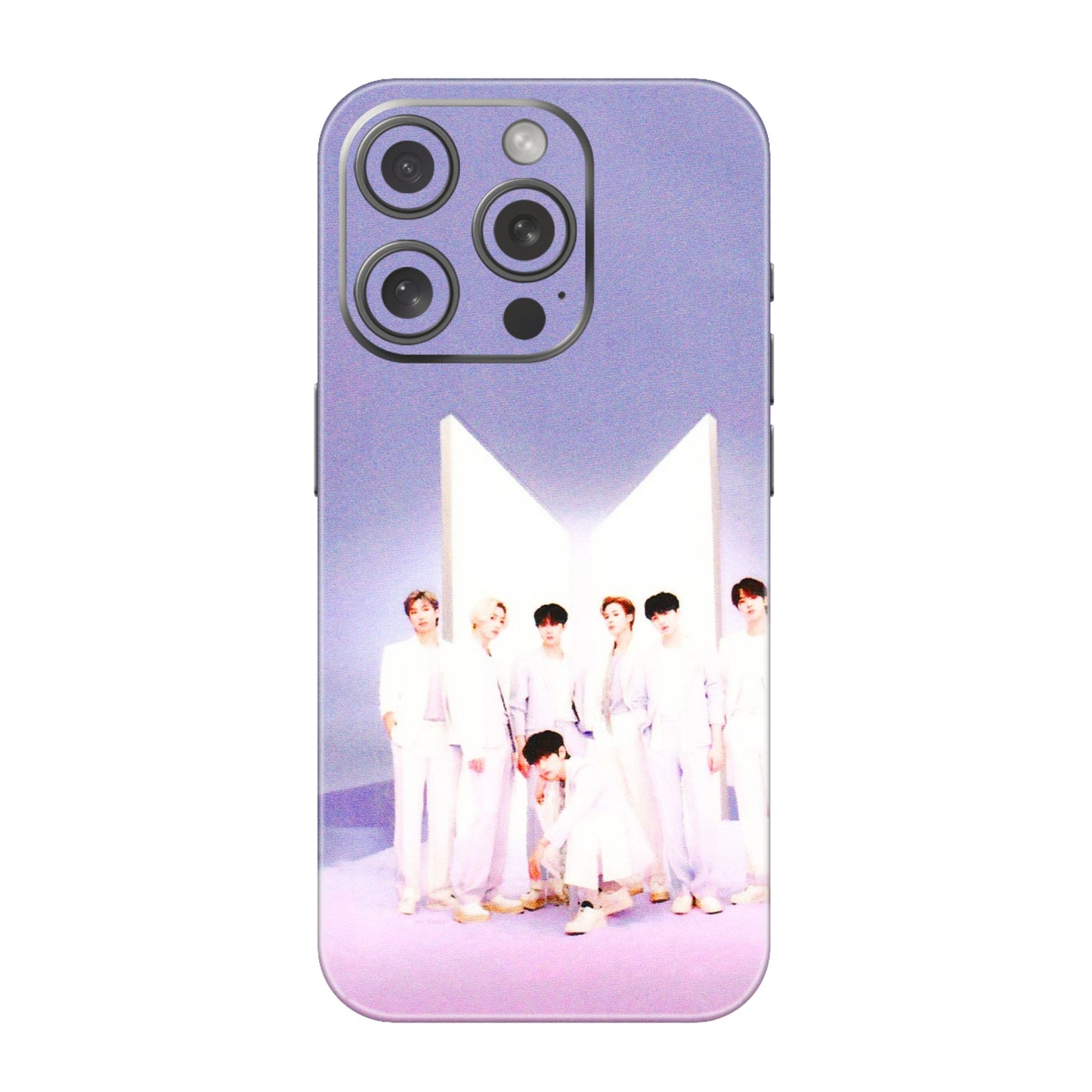 Apple iPhone Skins (All Models) - BTS - 3D Embossed Finish (L-94) iPhone 15 Pro