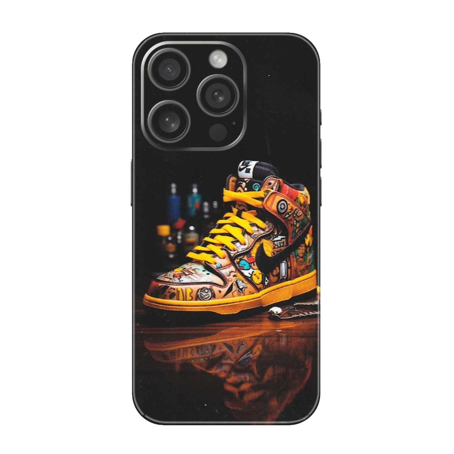 Apple iPhone Skins (All Models) - Nike Air Jordan Lover - Matte Finish (M-137) iPhone 15 Pro