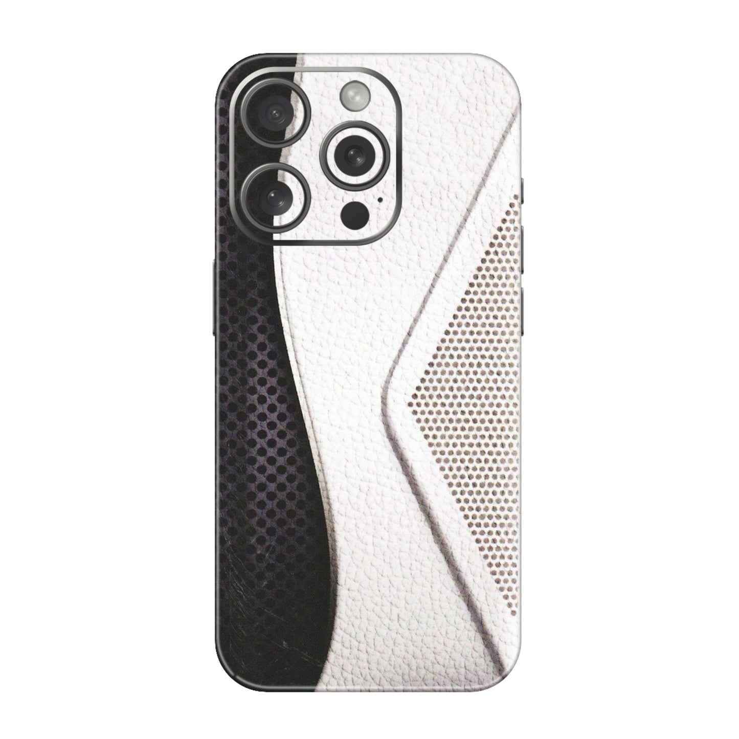 Apple iPhone Skins (All Models) - Black And White Iconic Convoy - Matte Finish (M-149) iPhone 15 Pro