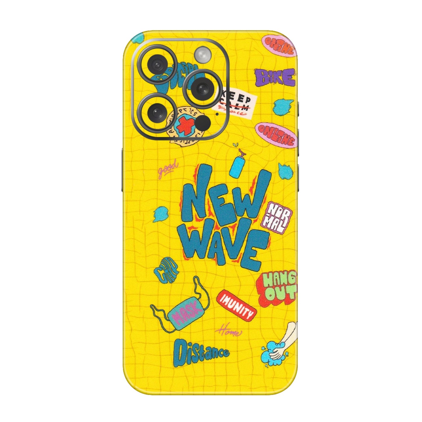 Apple iPhone Skins (All Models) - New Wave Life - Matte Finish (M-17) iPhone 15 Pro