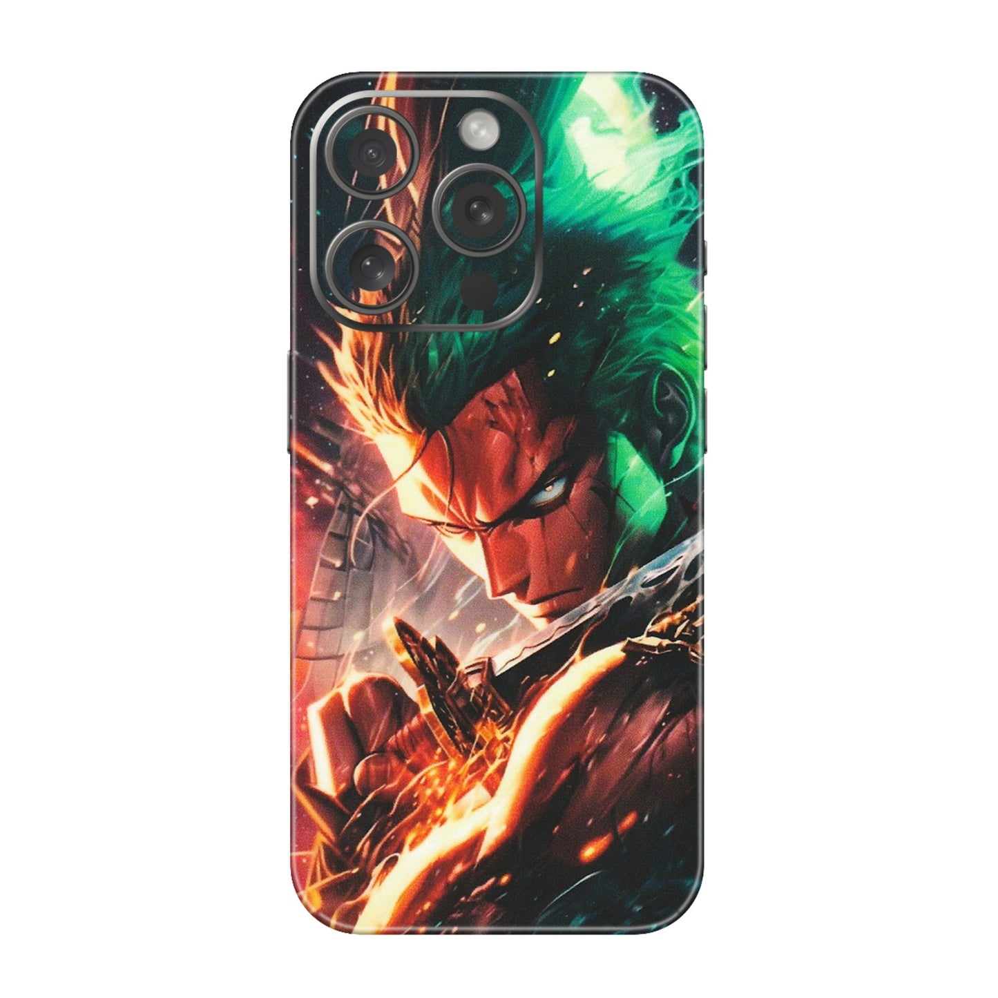 Apple iPhone Skins (All Models) - Anime Gojo Sword - Matte Finish (M-32) iPhone 15 Pro